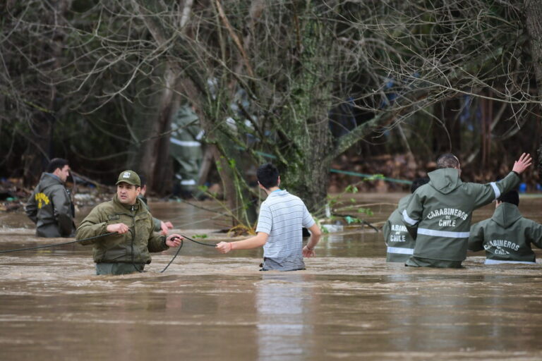 Sistema frontal: Senapred reporta más de 24 mil personas damnificadas, 42 mil aisladas y 4 fallecidos