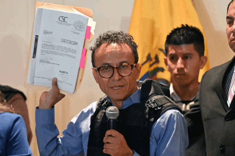 Consejo Electoral de Ecuador aprueba inscripción de Christian Zurita en reemplazo de Villavicencio