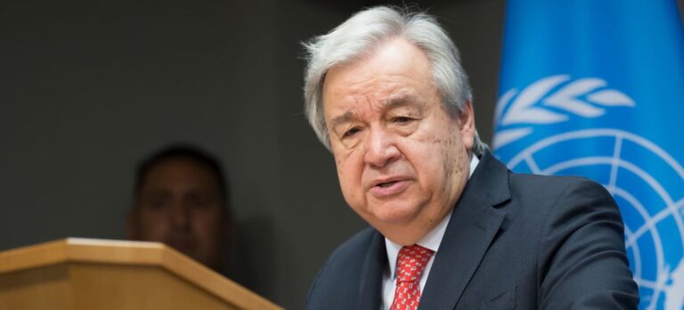 Ha llegado la era de la “ebullición global” en la Tierra, según António Guterres
