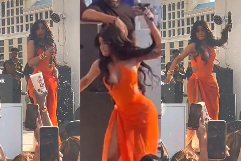 Policía anuncia que Cardi B no será acusada por el incidente del micrófono lanzado desde el escenario