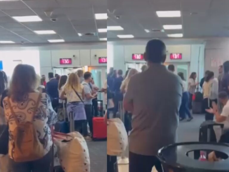 Tras muerte de piloto de Latam: Pasajeros rindieron respetuoso homenaje por 