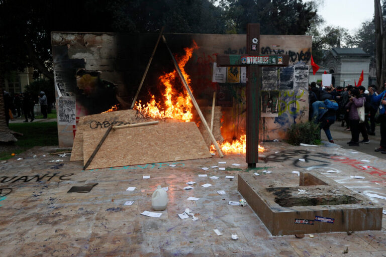 PC por hechos de violencia en la romería: 