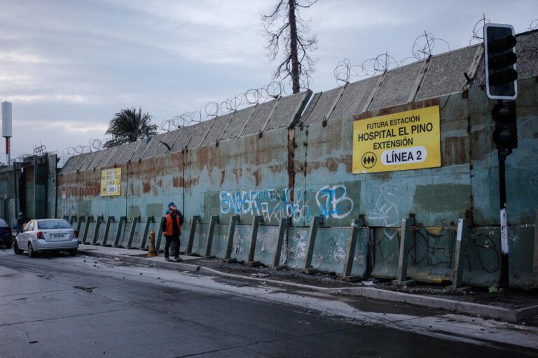 San Bernardo: Delincuentes saquean obras de la futura estación del Metro Hospital El Pino