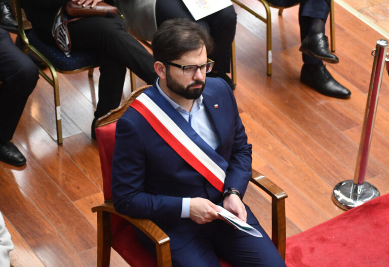 Presidente Gabriel Boric participó de su segundo Te Deum Evangélico en Puente Alto