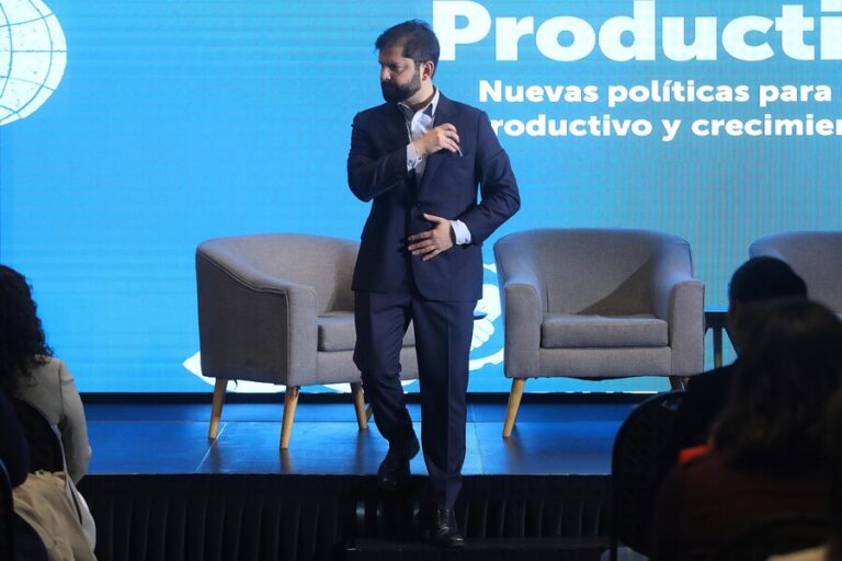 Presidente Boric inaugura Foro Global sobre Productividad de la OCDE: 