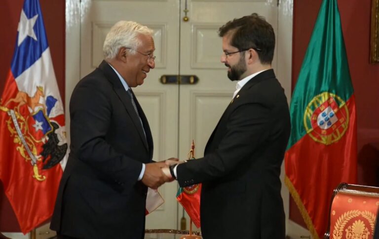 50 años del Golpe: Boric y primer ministro de Portugal examinan vía para estrechar las relaciones entre países