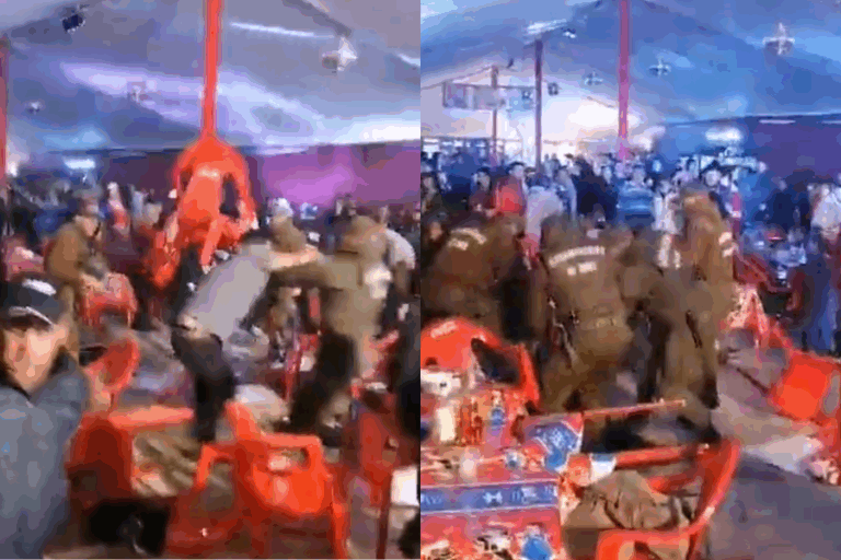 Violenta pelea en fonda de Curicó deja dos detenidos y un carabinero agredido: Dueño del local dijo que 