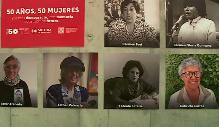 Inauguran exposición que homenajea a 50 mujeres que lucharon contra la dictadura: ¿Dónde verla?