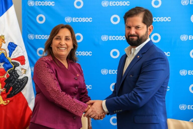 Se reunieron en Nueva York: Boluarte reafirma con el presidente Boric los 