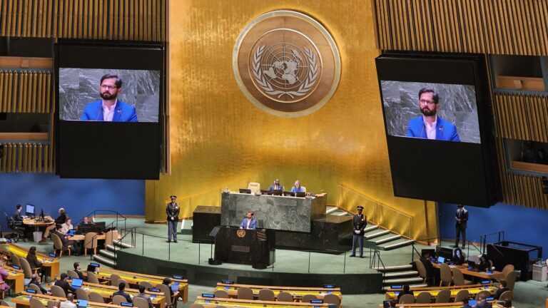 Pdte. Boric ante Asamblea General ONU: 