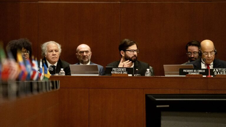 Pdte. Boric ante el Consejo Permanente de la OEA: 