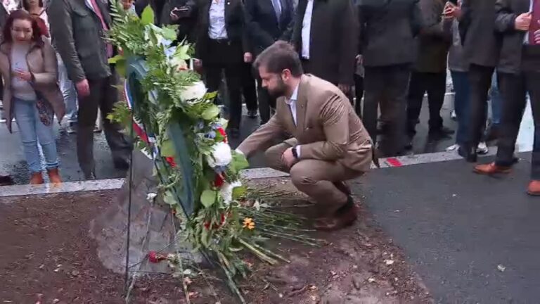 Pdte. Boric encabezó homenaje a Orlando Letelier en EE.UU: “Representaba todas las cualidades que debía tener un gobierno”