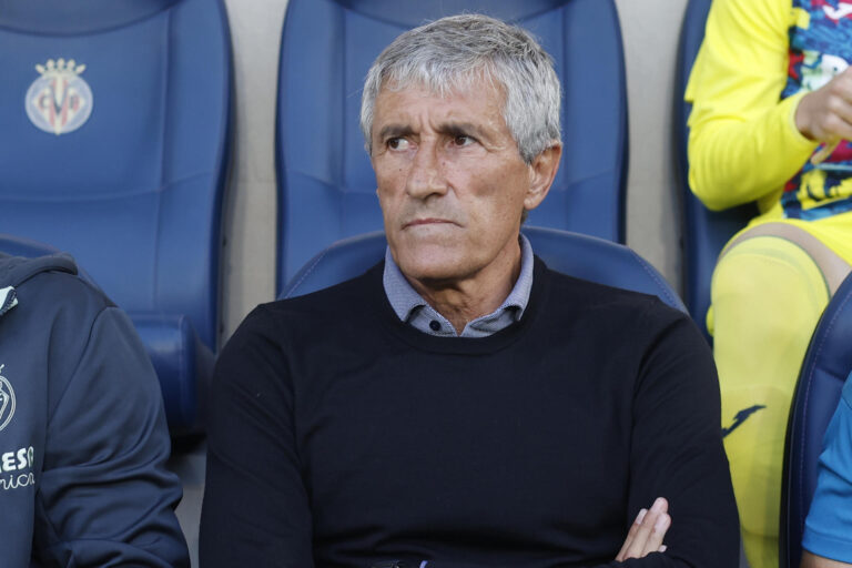 Ben Brereton se queda sin entrenador: Quique Setién es destituido del Villarreal tras reiteradas derrotas