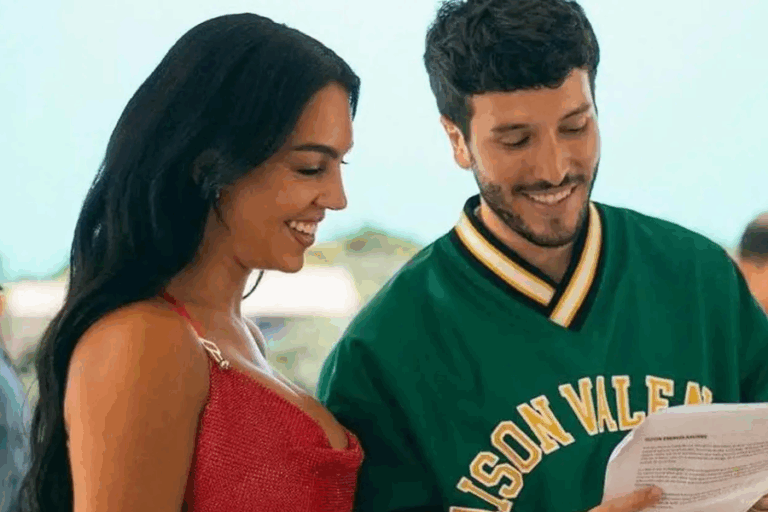 Sebastián Yatra lanza videoclip con Georgina Rodríguez como protagonista y cameo de Cristiano Ronaldo