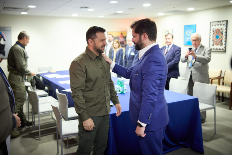 Pdte. Boric tras reunión con Volodymyr Zelensky: 