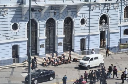 Armada presenta denuncia ante el Ministerio Público por manifestación de 