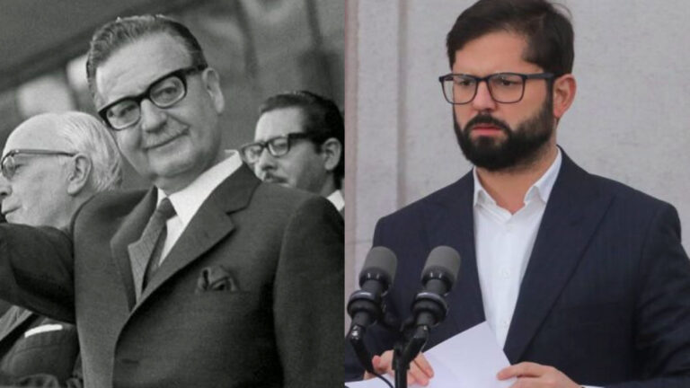 Presidente Boric recuerda a Allende en acto conmemorativo: 