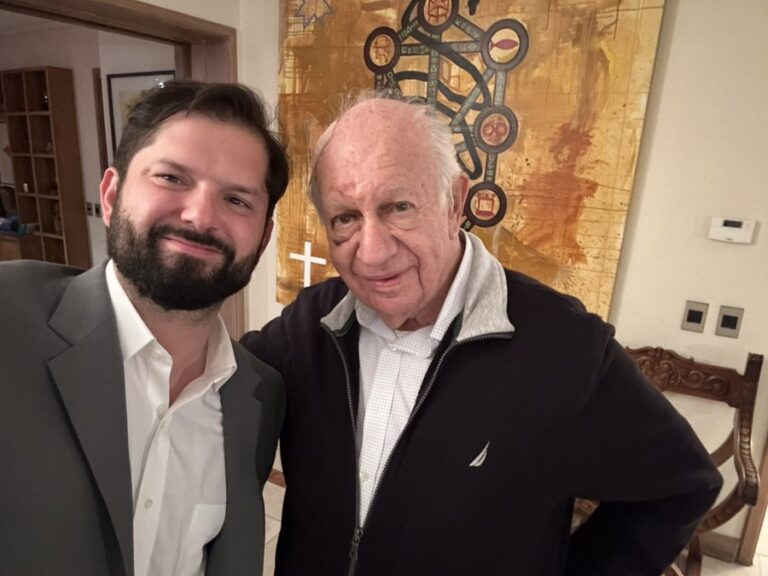 Presidente Boric visitó a Ricardo Lagos ad portas de los 50 años del golpe de Estado