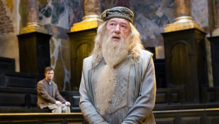 Michael Gambon, Albus Dumbledore en la saga de 