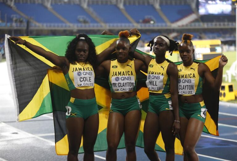Delegación de atletismo de Jamaica se prepara para Santiago 2023: 