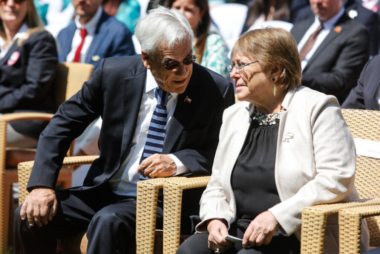 Organización de los Juegos Panamericanos rinde homenaje a expresidentes Bachelet y Piñera