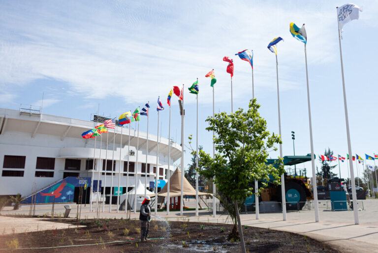 A días del inicio de los Panamericanos: Desconocidos roban US$100.000 en cámaras de televisión desde el Estadio Nacional