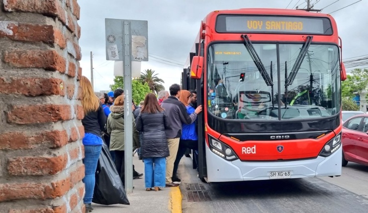 Choferes de buses Red deciden bajar el paro del 