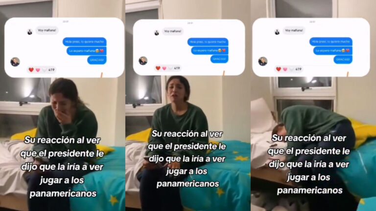 Seleccionada de voleibol se emociona tras apoyo del presidente Boric: 