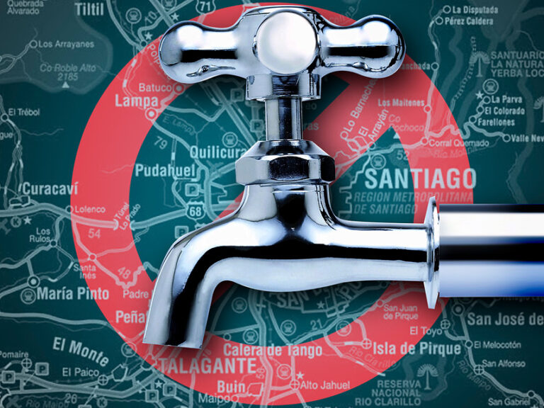 Corte de agua en 6 comunas de la RM: Horario, sectores afectados y dónde están los puntos de abastecimiento
