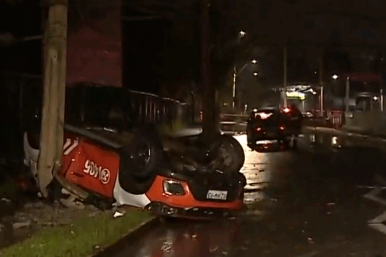 Funcionario de seguridad de Lo Barnechea muere luego de accidente de tránsito en medio de operativo policial