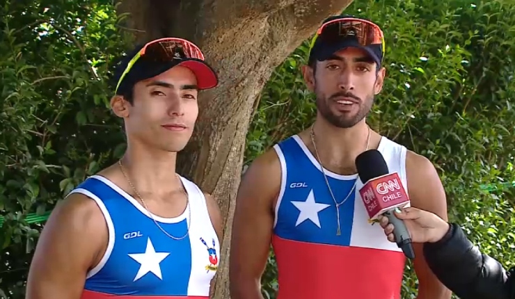 César Abaroa y Eber Sanhueza tras conseguir mellada de plata en remo: “Para nosotros significa un oro por toda la entrega”