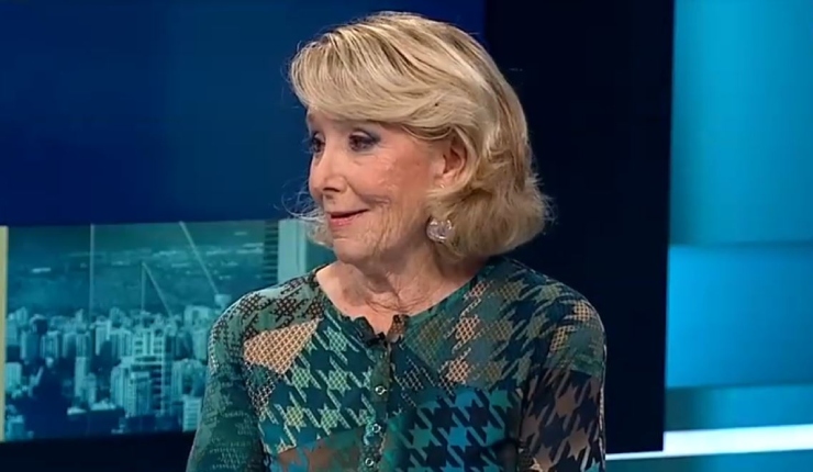 Esperanza Aguirre: “Hay una cultura de tirar las estatuas abajo y no reconocer nada de lo que España hizo en América”