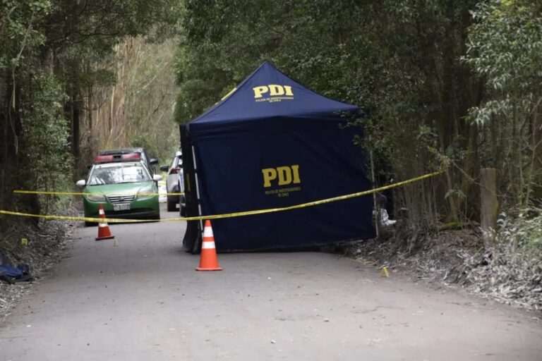 Encuentran cuerpo acribillado en Hualpén: Había 18 casquillos de bala