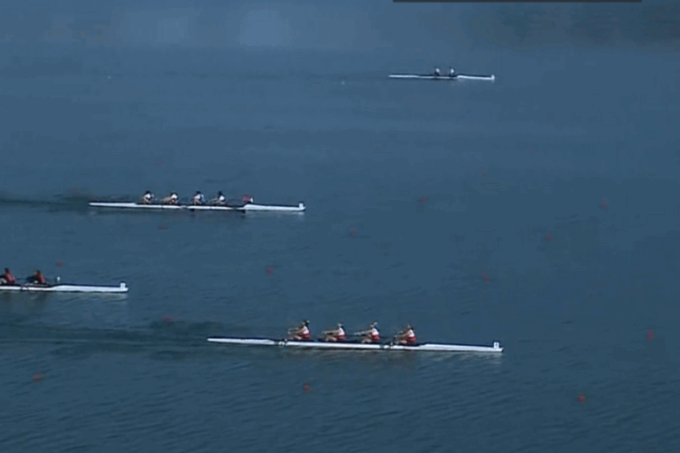 Cuarteto de remo conquista el cuarto oro para Chile en intensa carrera con Estados Unidos