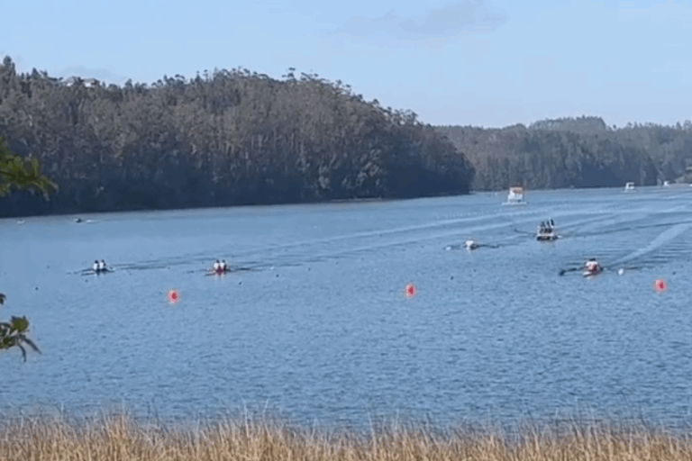Sanhueza y Abaroa se cuelgan la plata en dobles de remo corto ligero masculino