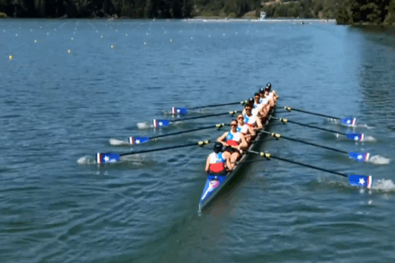 Cierre estelar para el remo: Chile conquista nueva medalla de plata en el 8 mixto con timonel
