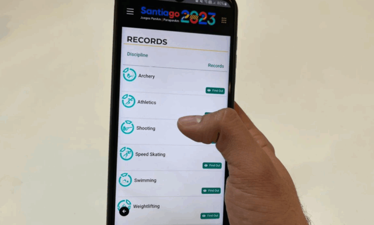 Santiago 2023 presentó su app oficial para seguir los Juegos Panamericanos y Parapanamericanos