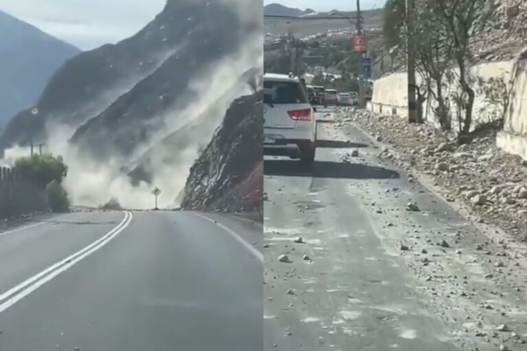 Videos muestran cómo se percibió el sismo 6,6 en la zona norte de Chile