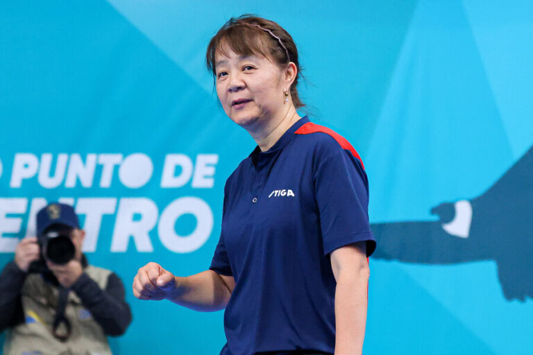Tania Zeng tras caer en los octavos de final de Santiago 2023: “Siempre voy a jugar hasta que pueda moverme”