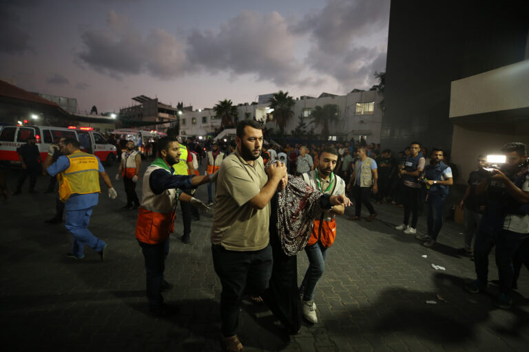 Raúl Incertis de Médicos Sin Fronteras y conflicto Israel-Hamás: 