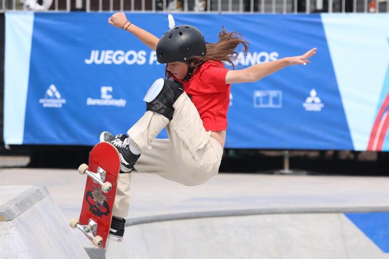 La canadiense DeFazio, de solo 13 años, gana el oro panamericano en skateboarding