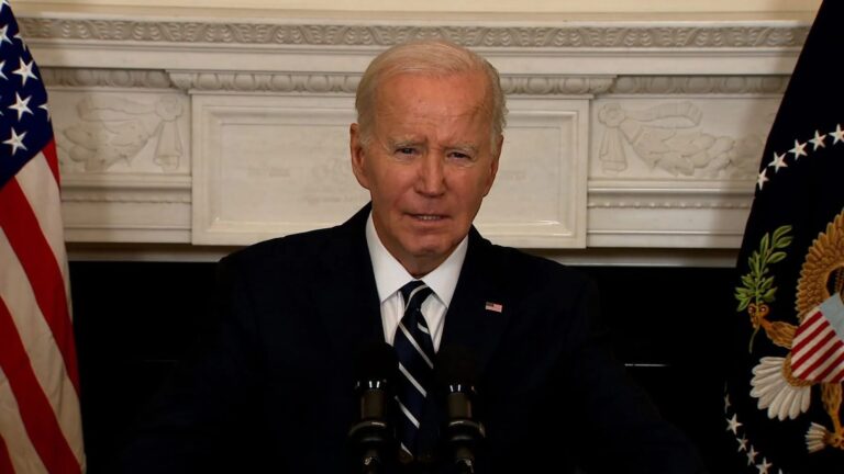 Presidente Joe Biden tras el ataque de Hamás: 