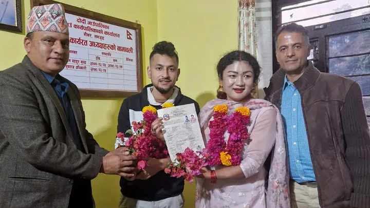Nepal registró el primer matrimonio entre personas del mismo sexo del país