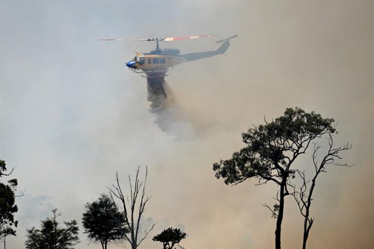Australia: Voraz incendio forestal amenaza a la ciudad de Perth