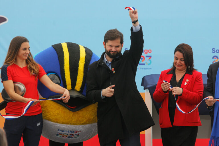 Federaciones deportivas de Chile agradecen al presidente Gabriel Boric por el éxito y la organización de Santiago 2023