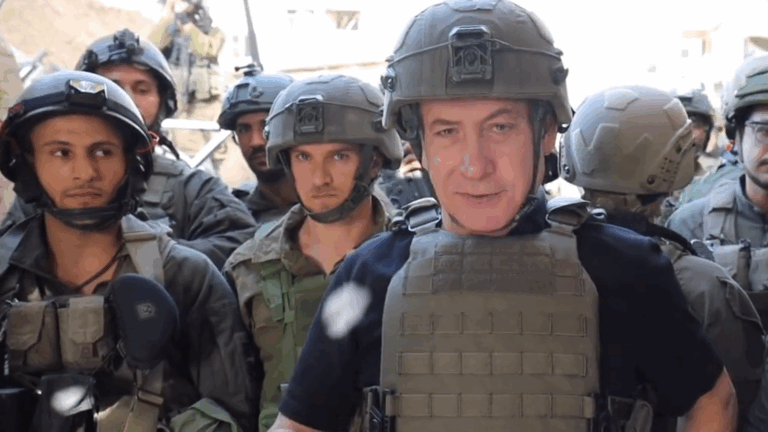 Primer ministro de Israel visita por primera vez la Franja de Gaza desde que estalló la guerra con Hamás