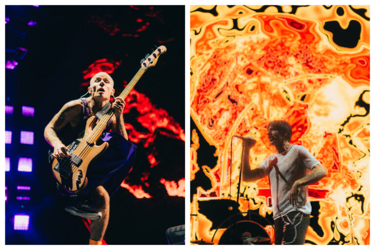 Red Hot Chili Peppers sellan su regreso a Chile junto a John Frusciante en un lleno total en el Movistar Arena