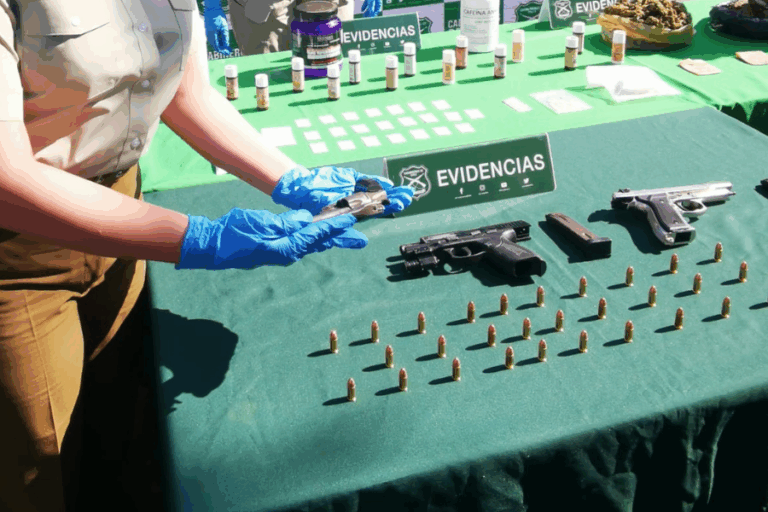 Desarticulan organización de tráfico de drogas con allanamientos simultáneos en La Granja, San Joaquín y La Florida