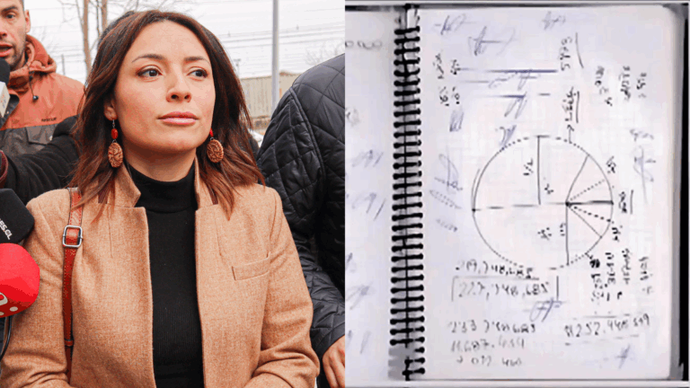 Caso Convenios: Fiscalía exhibe libreta de Camila Polizzi donde practicaba firmas falsas