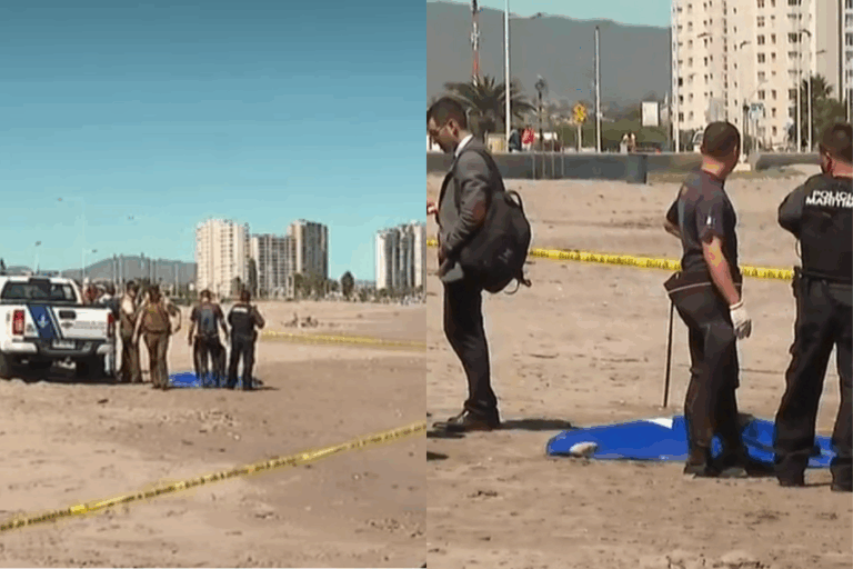 Investigan hallazgo de cabeza humana en playa de Coquimbo